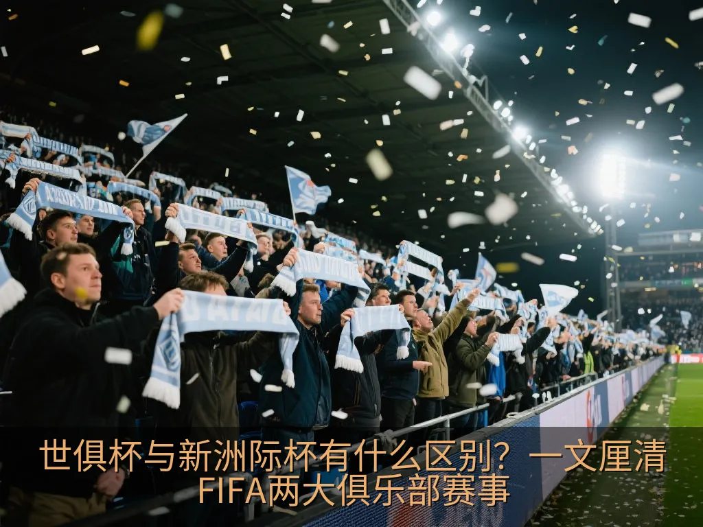 充满现代感的无品牌足球场夜景